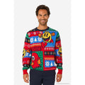 Pac-Man™ Weihnachtspullover Herren