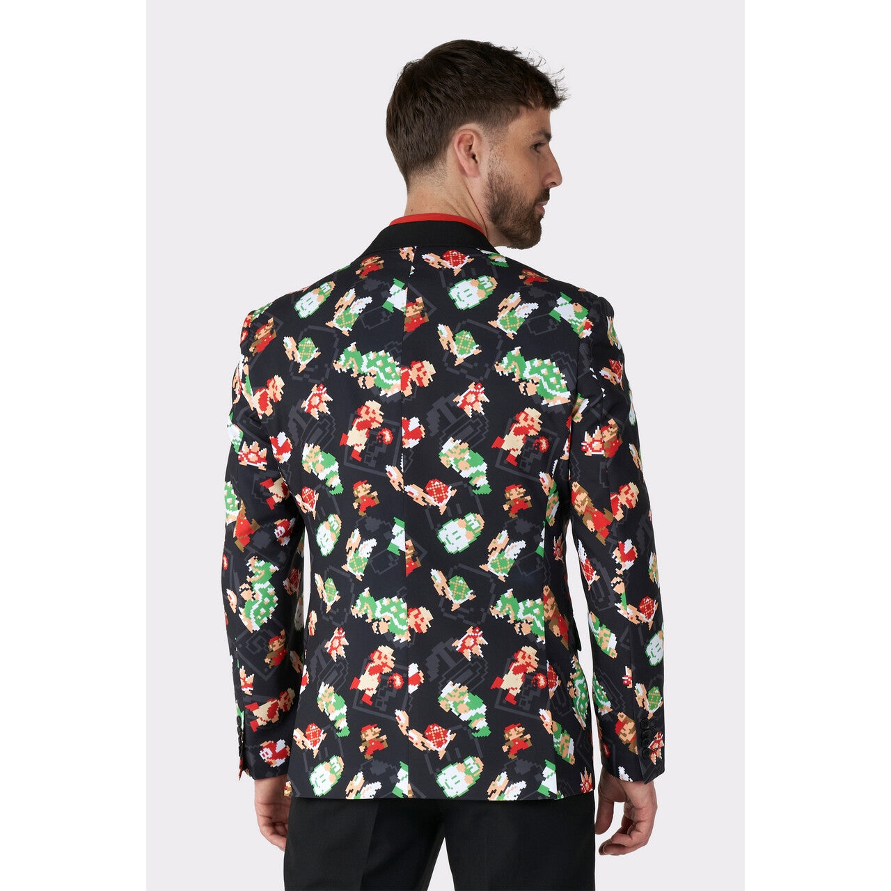Op deze afbeelding zie je een Kostuums, van het merk Opposuits. Super Mario Bros™. Bowser Revolution Colbert Man