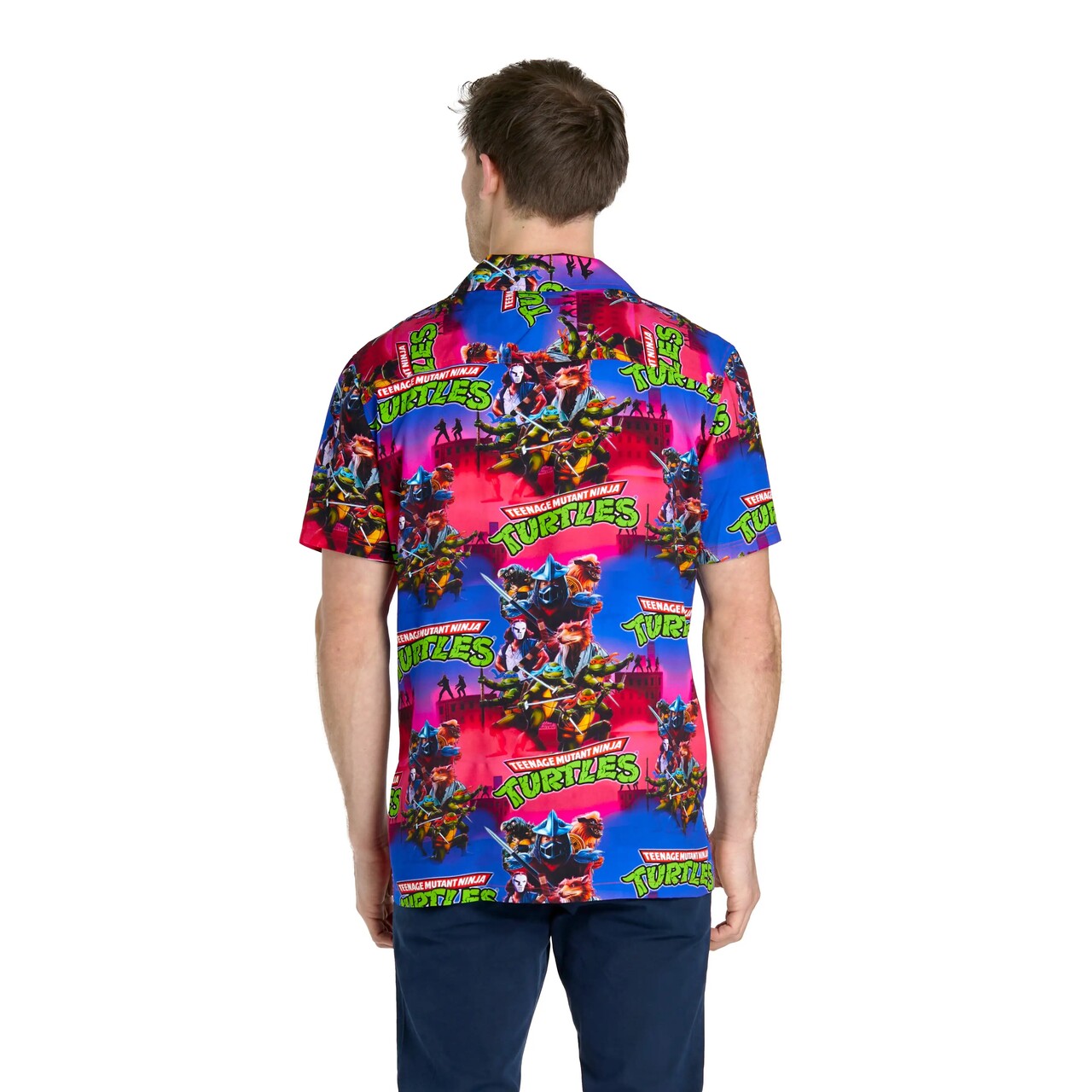 Op deze afbeelding zie je een Kostuums, van het merk Opposuits. Nineties Teenage Mutant Hero Turtles Blouse Man