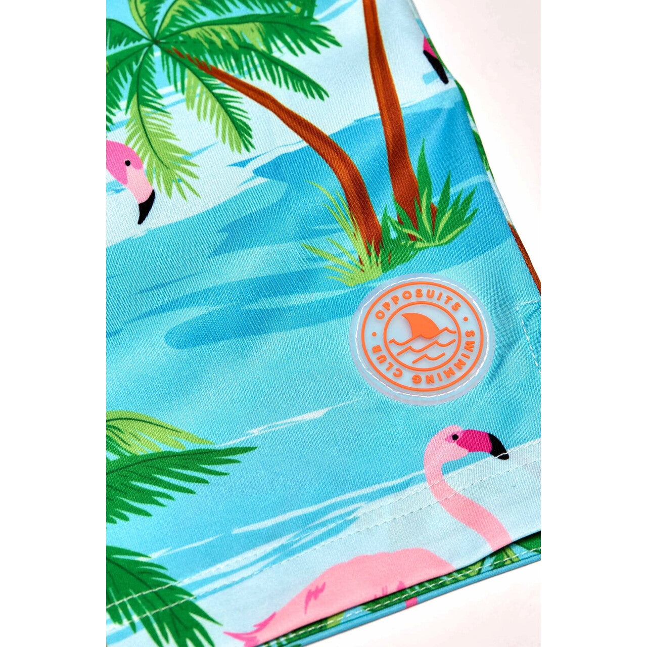 Op deze afbeelding zie je een Kostuums, van het merk Opposuits. Flaming Flaminguy Man