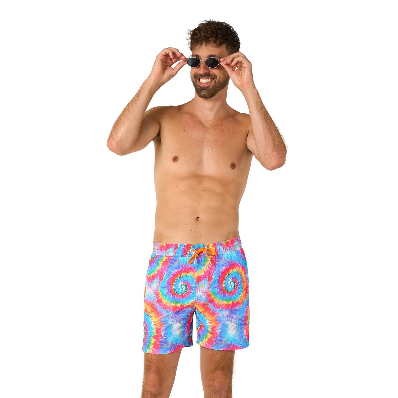 Op deze afbeelding zie je een Kostuums, van het merk Opposuits. Holoperfect Man