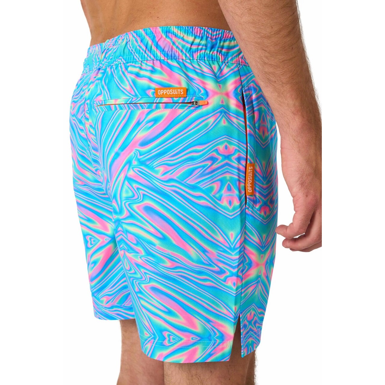 Op deze afbeelding zie je een Kostuums, van het merk Opposuits. Mr. Tie Dye Man