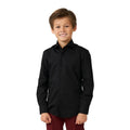 Sehr Nette Anlässe Bluse Schwarz Jungen