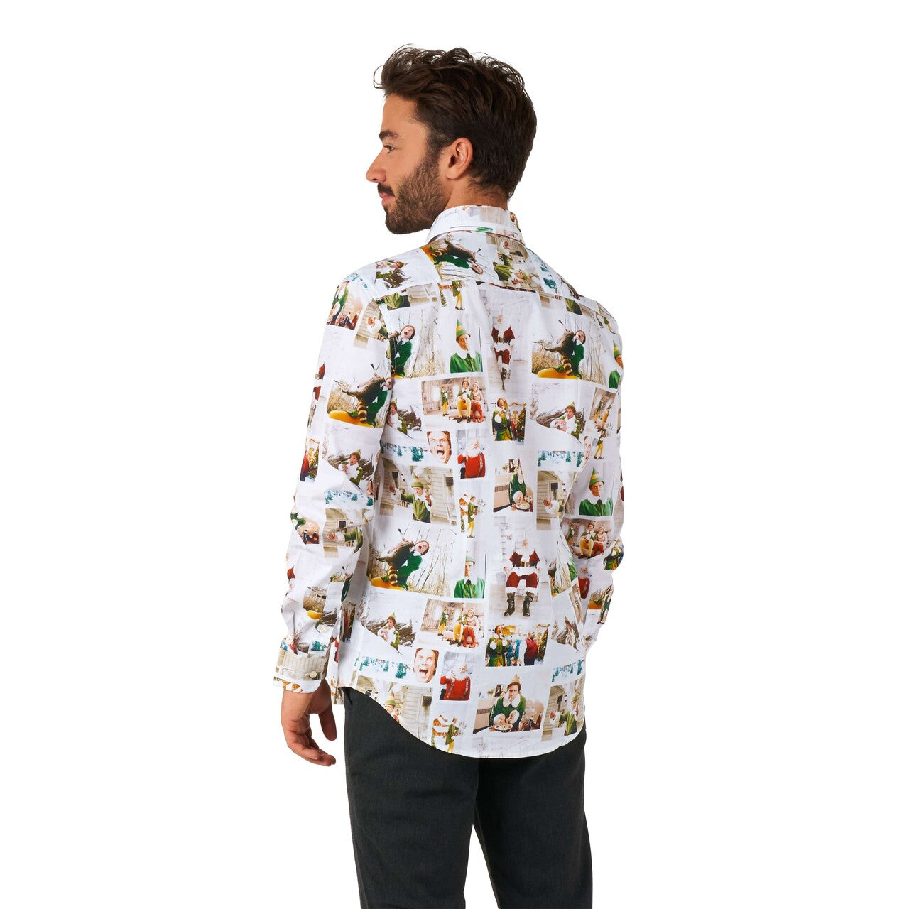Op deze afbeelding zie je een Kostuums, van het merk Opposuits. Shirt Ls Elf™ Christmas Man