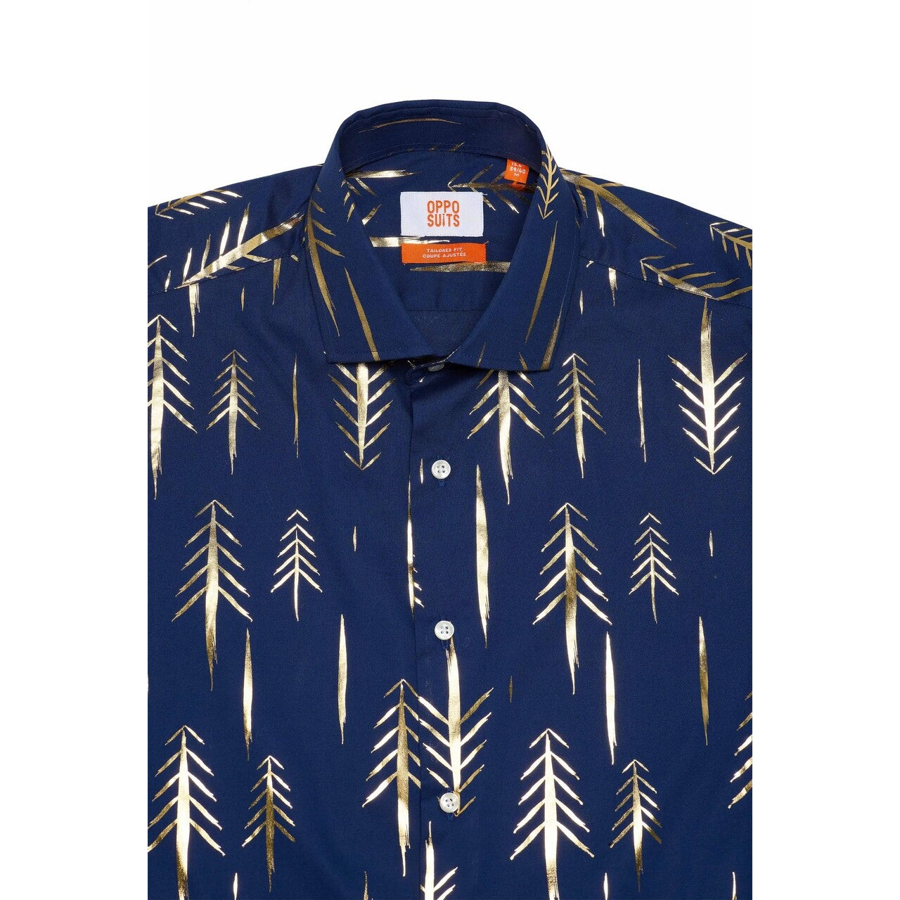 Op deze afbeelding zie je een Kostuums, van het merk Opposuits. Teriffic Trees Overhemd Man