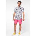Was Ist Los Doc Bugs Bunny Bluse Schwarz Weiß Herren