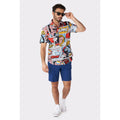 Gefahrtage Comic Sense Bluse Herren