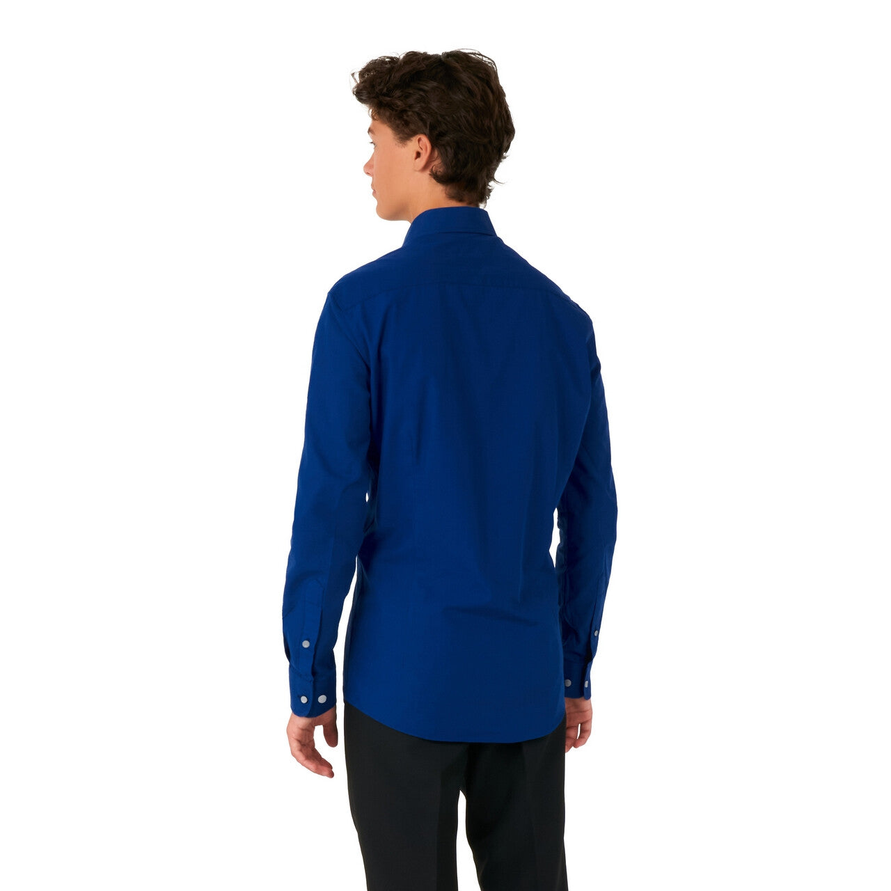 Op deze afbeelding zie je een Kostuums, van het merk Opposuits. Boys To Men Navy Royale Overhemd Tiener Jongen