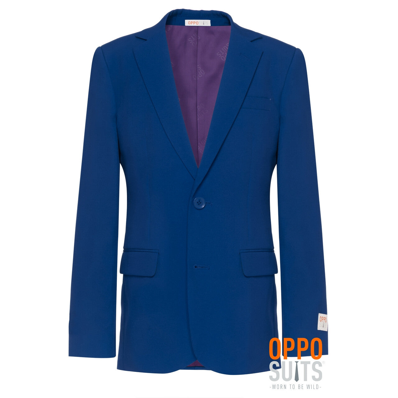 Op deze afbeelding zie je een Kostuums, van het merk Opposuits. Koninklijk Marine Blauw Navy Tiener Pak, 3delig Jongen