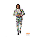 Tv-Testbild-Outfit Herrenkostüm