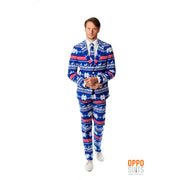 Op deze afbeelding zie je een Kostuums, van het merk Opposuits. The Rudolph Kerstmotief Opposuit Kostuum Man