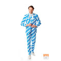 Das Bayerische Harlequino -Opposuit -Kostüm Herrenkostüm