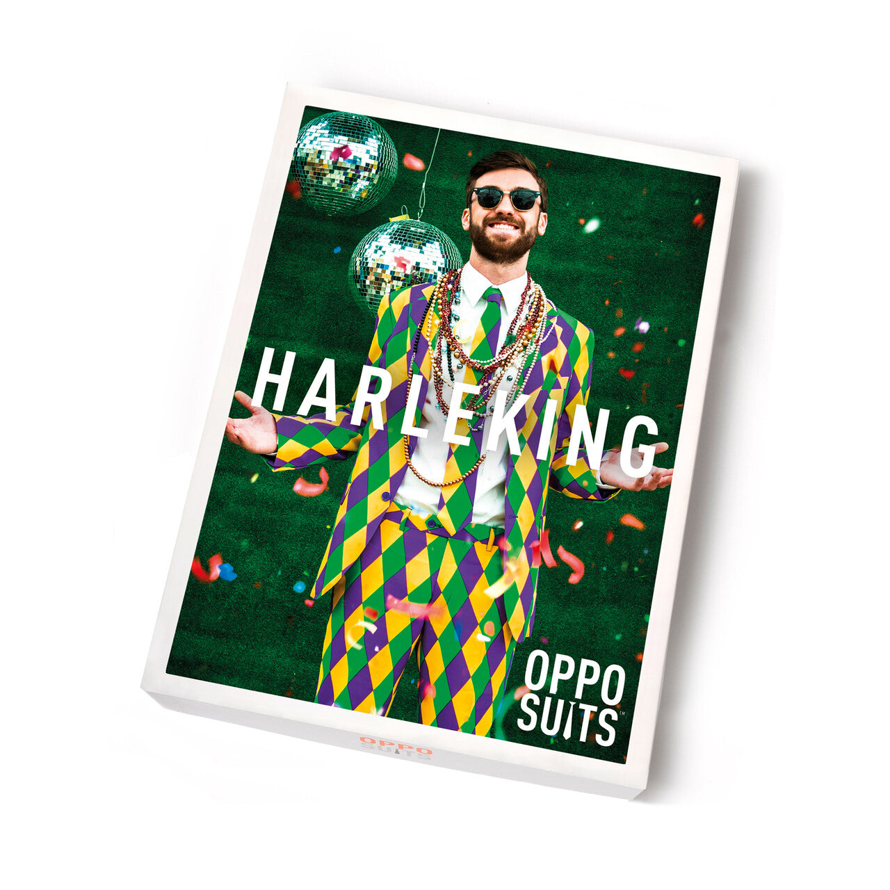 Op deze afbeelding zie je een Kostuums, van het merk Opposuits. Harleking Ruiten Opposuit Kostuum Man