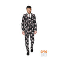 Schweres Halloween -Schädel Gegen Opposuit Kostüm Herren