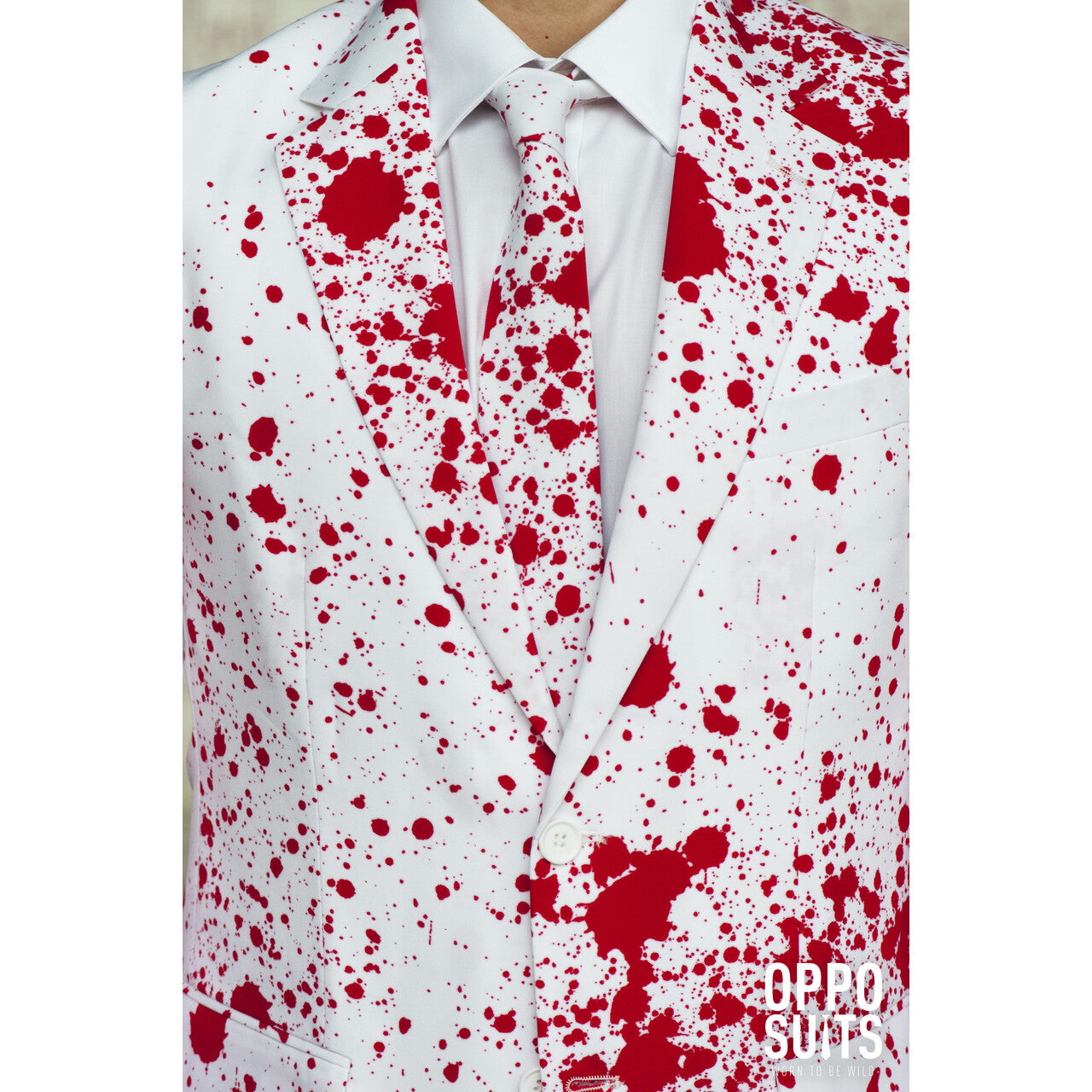 Op deze afbeelding zie je een Kostuums, van het merk Opposuits. Crazy Bloody Harry Opposuit Kostuum Man