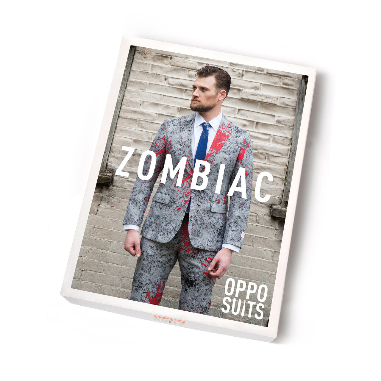 Op deze afbeelding zie je een Kostuums, van het merk Opposuits. Horror Zombiac Opposuit Kostuum Man
