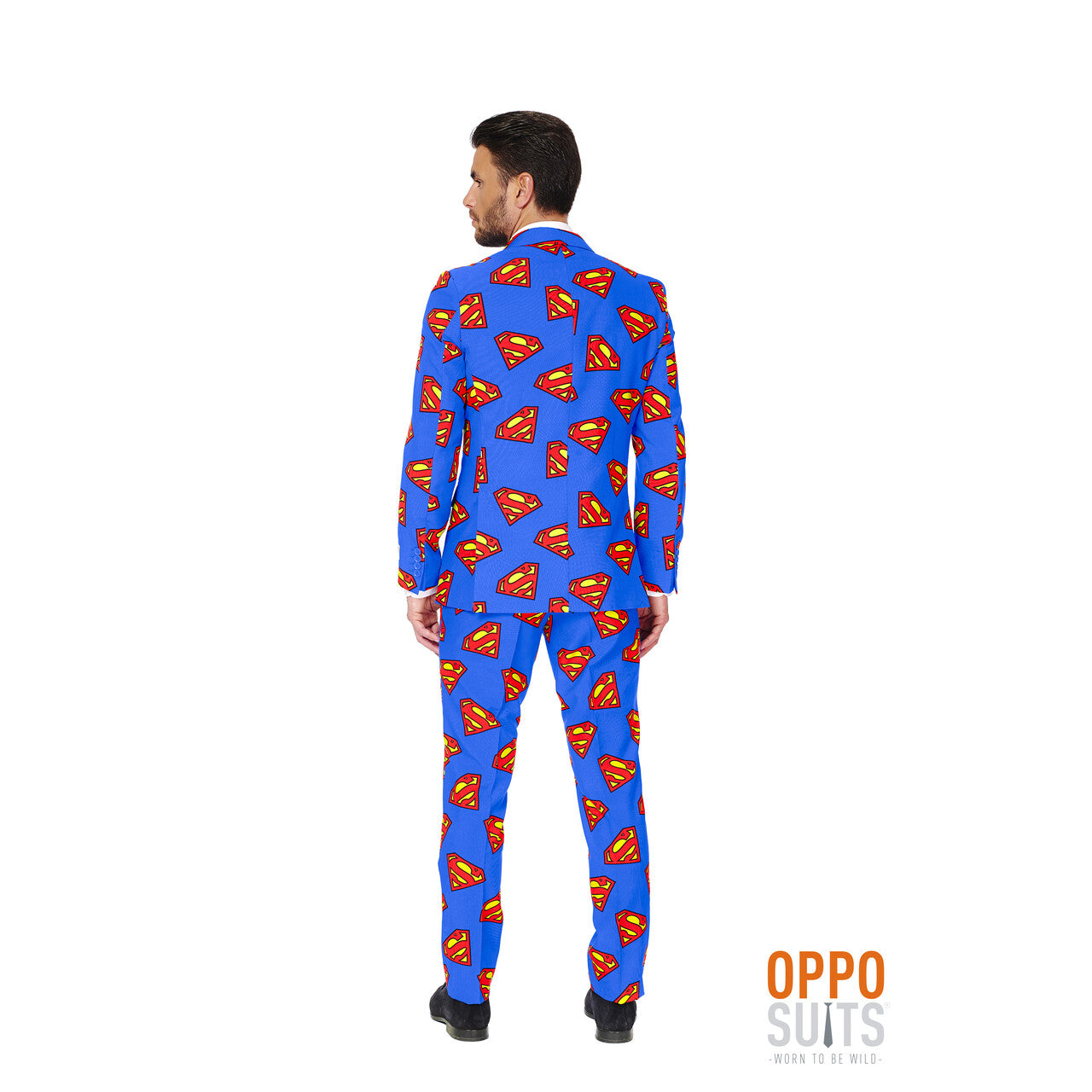 Op deze afbeelding zie je een Kostuums, van het merk Opposuits. Superheld Superman™ Opposuit Kostuum