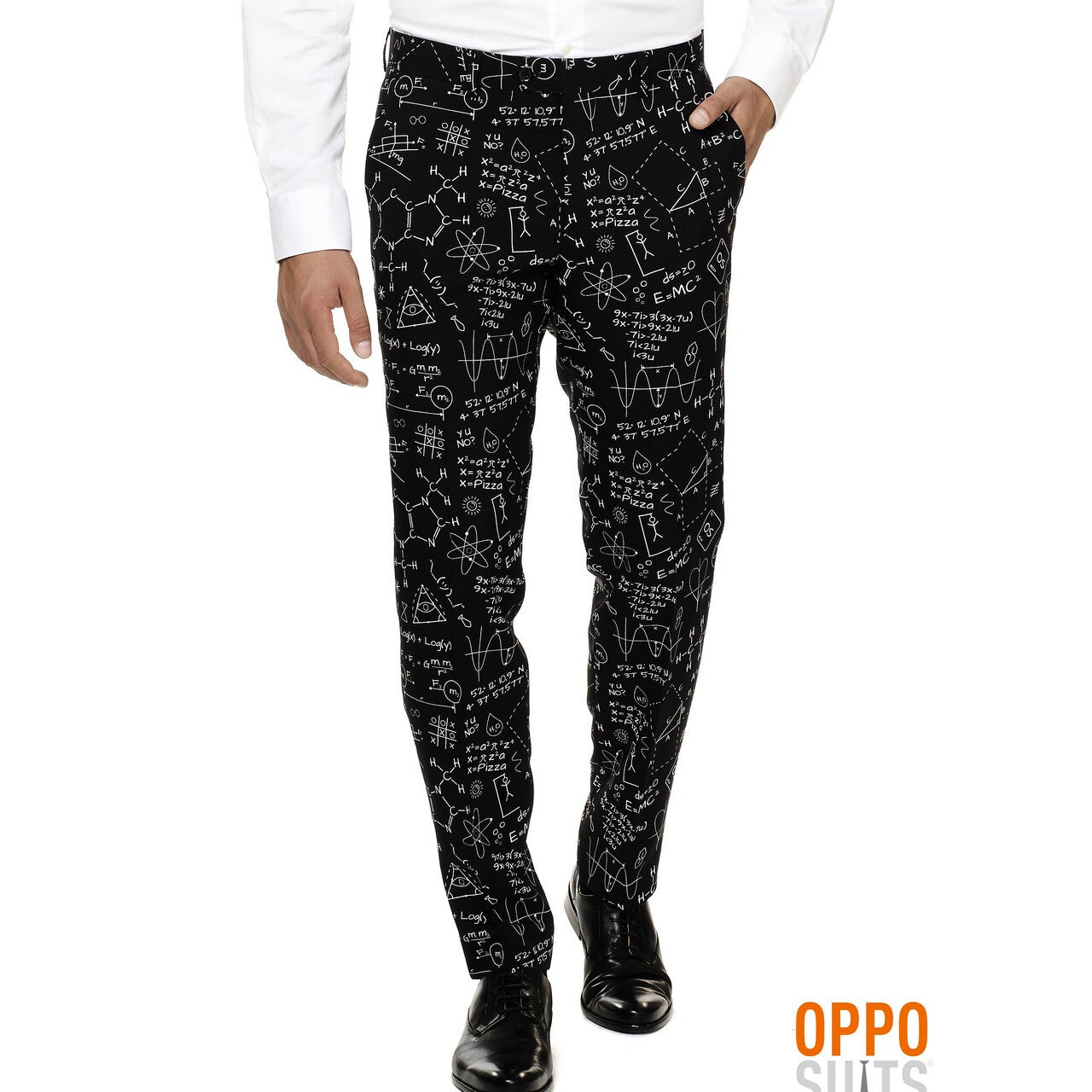 Op deze afbeelding zie je een Kostuums, van het merk Opposuits. Nerdy Beta Science Faction Opposuit Man Kostuum