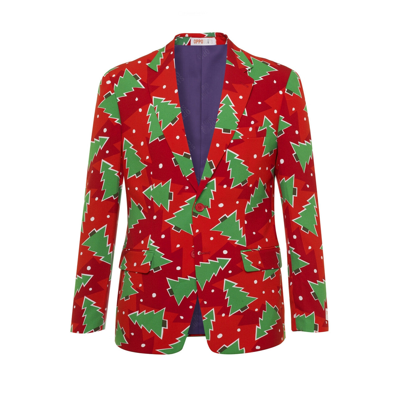 Op deze afbeelding zie je een Kostuums, van het merk Opposuits. Fine Pine Kerstbomen Man Kostuum