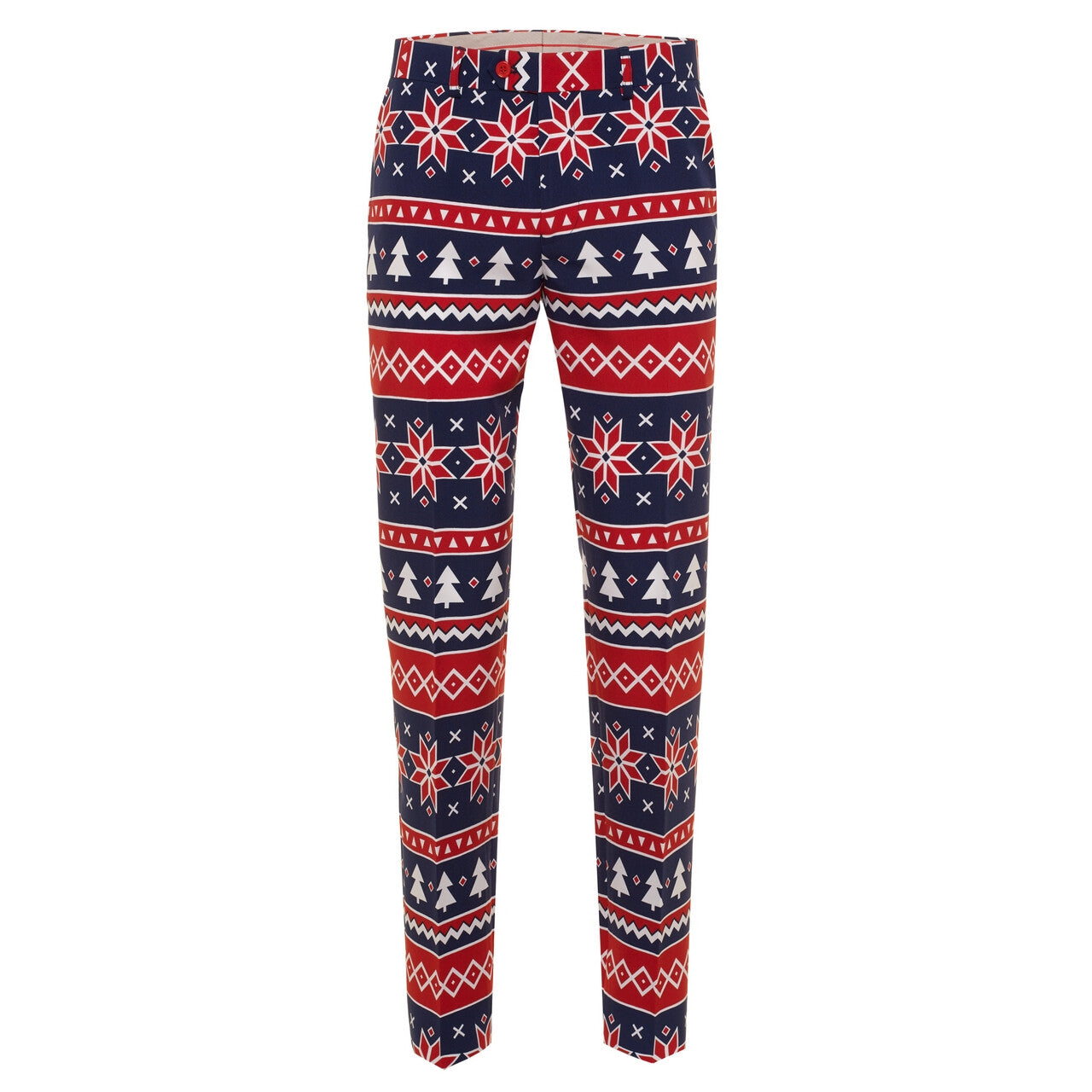Op deze afbeelding zie je een Kostuums, van het merk Opposuits. Nordic Noel Kerstbomen IJskristallen Man Kostuum