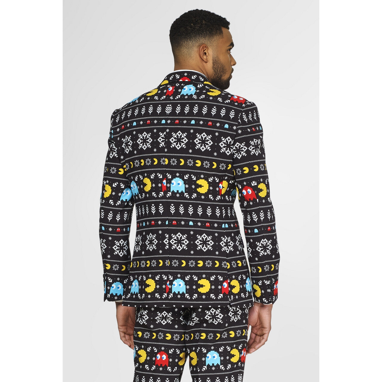 Op deze afbeelding zie je een Kostuums, van het merk Opposuits. Winter Pac-Man™ Computerspel Kostuum