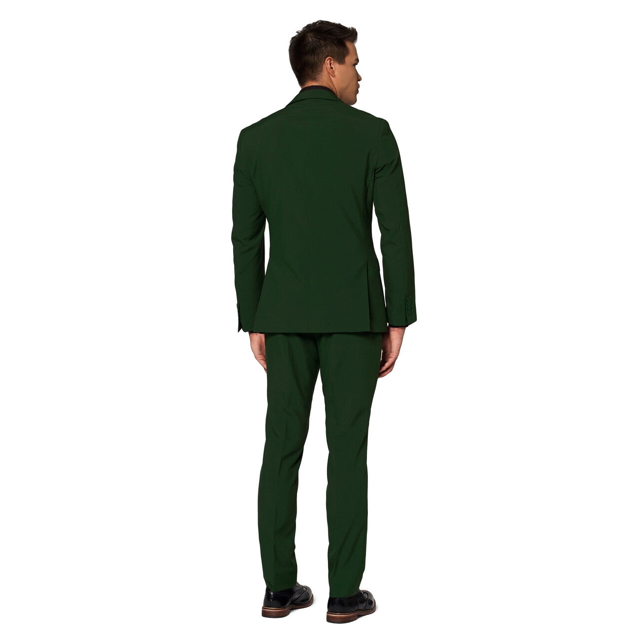 Op deze afbeelding zie je een Kostuums, van het merk Opposuits. Helemaal Donkergroen Glorious Green Man Kostuum