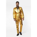 Funky Gold Disco Herrenkostüm