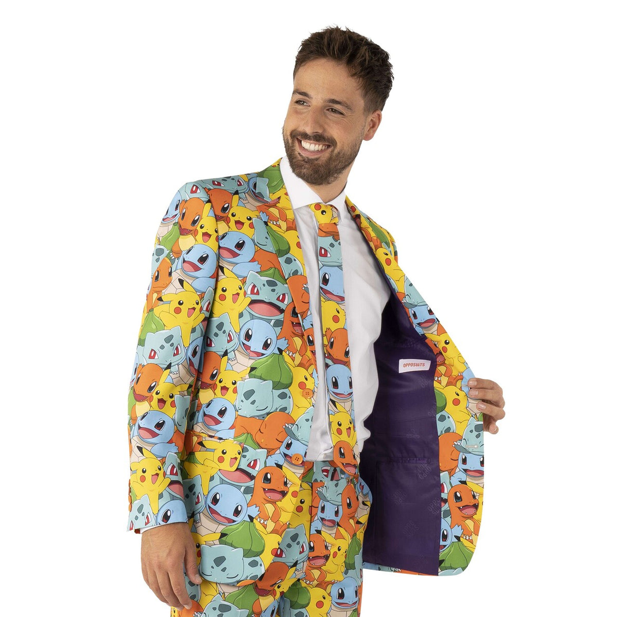 Op deze afbeelding zie je een Kostuums, van het merk Opposuits. Pokémon™ Man Kostuum