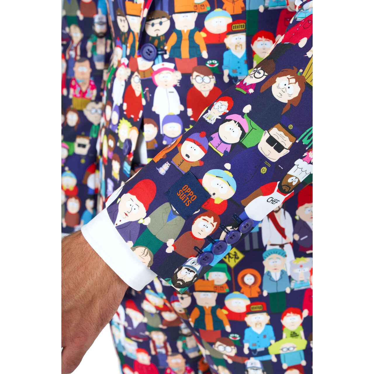 Op deze afbeelding zie je een Kostuums, van het merk Opposuits. South Park™ Man