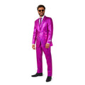 Peppiges Pink Schlangenprint Outfit Herren