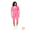 Sommerfestival Extravaganz Herr Pink Opposuit Kostüm Herren