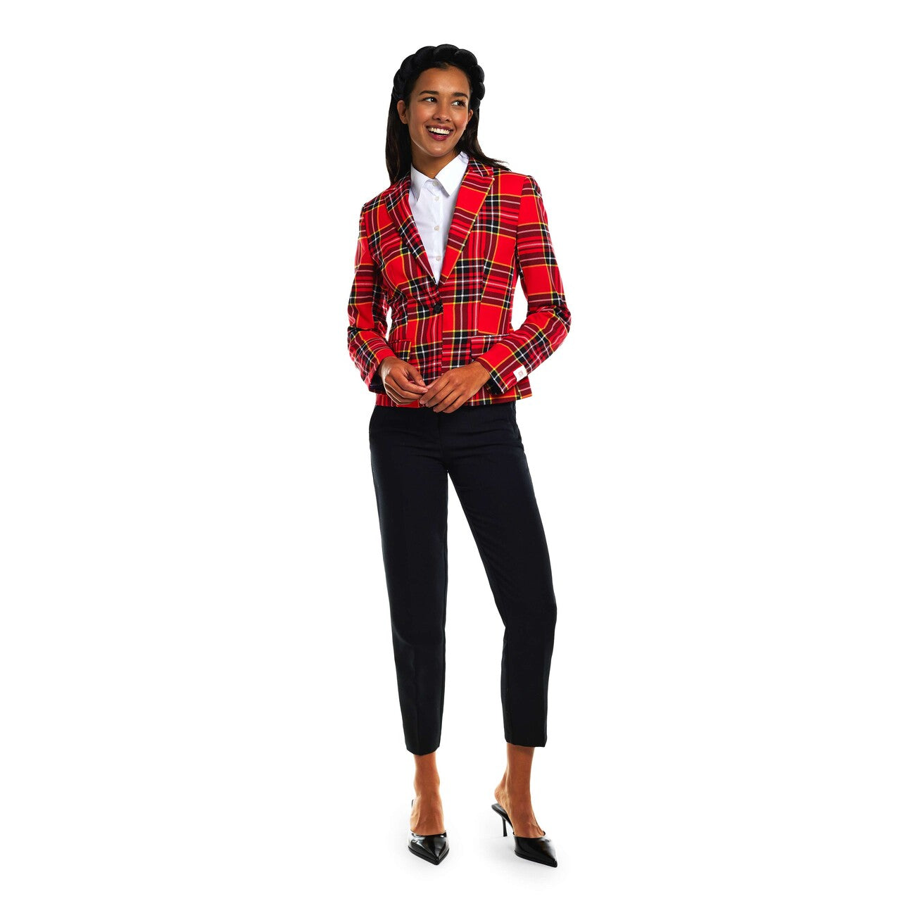 Op deze afbeelding zie je een Kostuums, van het merk Opposuits. Lumberjackie Vrouw Kostuum