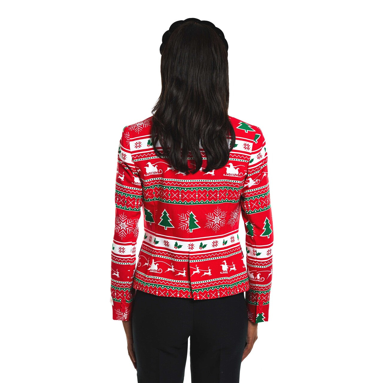 Op deze afbeelding zie je een Kostuums, van het merk Opposuits. Winter Woman Vrouw Kostuum