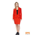 Rotes Red Ruby Opposuit Damenkostüm