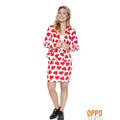 Hartendief Queen Of Hearts Opposuit Damenkostüm