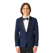 Op deze afbeelding zie je een Kostuums, van het merk Opposuits. Teen Boys Midnight Blue / Zwarte Broek Jongen Kostuum