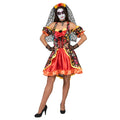 Tag Der Toten Catrina Damenkostüm
