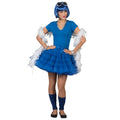 Buntes Blaues Petticoat Karina Damenkostüm