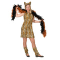 Kitty Leopard Kostüm Damen