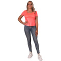 Neonpinkes Disco Shirt Damen