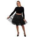 Petticoat Chic Schwarz 45 Cm Damen