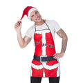 Weihnachtsmann Kochschürze Unisex