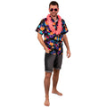 Hawaii By Nachthemd Schwarz Herren