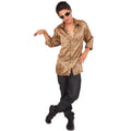 Schnurrige Leopardenbluse Herren