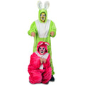 Plüsch Neon Hase Green Unisex Kostüm