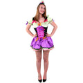 Bonte Mad Hatter Dame Damenkostüm