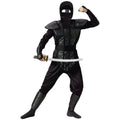 Kämpferische Futuristische Ninja Herrenkostüm