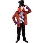 Op deze afbeelding zie je een Kostuums, van het merk PartyXplosion. Basic Mad Hatter Man Kostuum