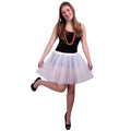 Tulle Rok Ballet Weiß Damen