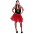 Tüllrock Ballett Rot Damen